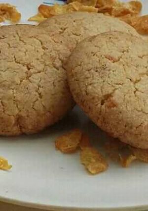 A picture of Cornflakes cookies.