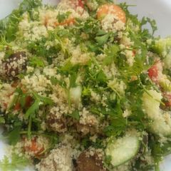 A picture of Cous cous salad.