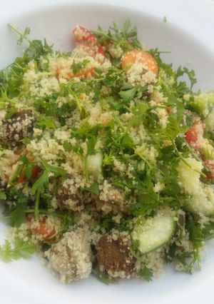 A picture of Cous cous salad.