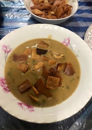 صورة لوصفة شوربة العدس الفلسطينية