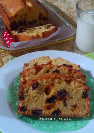 Foto resep Kismis Cake (no mixer)