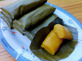 Pais Waluh / nagasari Labu Kuning