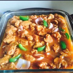 A picture of Chicken Manchurian Recipe🍲.
