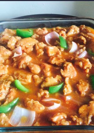 A picture of Chicken Manchurian Recipe🍲.