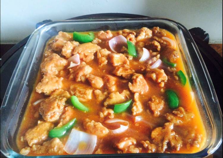 Recipe of Homemade Chicken Manchurian Recipe🍲