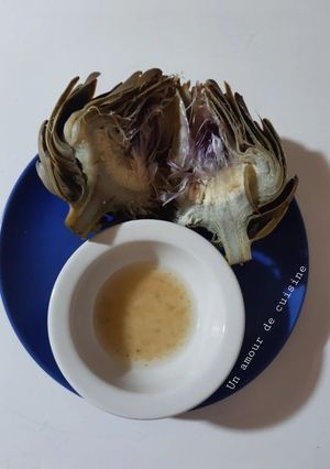 Une photo de Artichaut à la vinaigrette 🥣