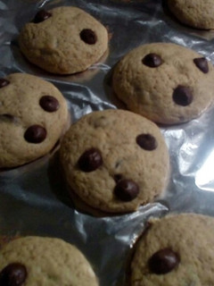 Una foto de Galletas caseras con chispas de chocolate