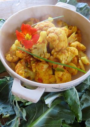 Une photo de Curry de chou-fleur