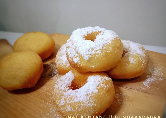 Donat Kentang Lembut Tanpa Telur