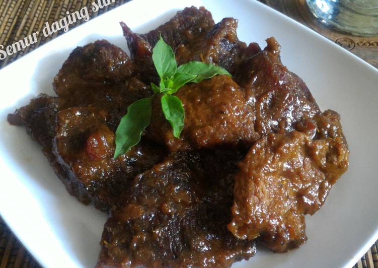 Resep Semur daging sumatera yang Menggugah Selera