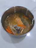 Sup Salmon Simple Sedap - Kanak Kanak