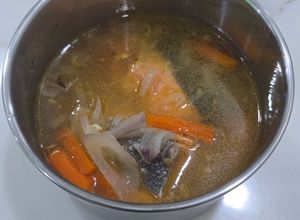 Gambar Sup Salmon Simple Sedap - Kanak Kanak