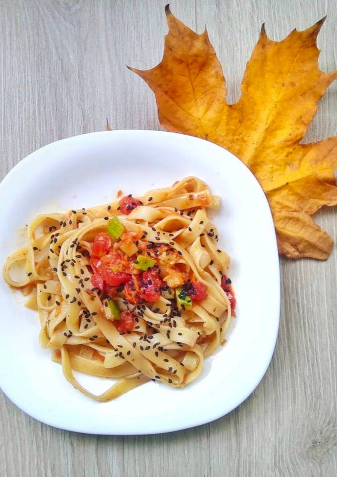 Лапша WOK з овочами