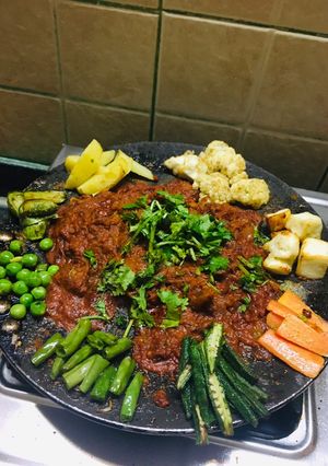 A picture of Veg Tawa Masala.
