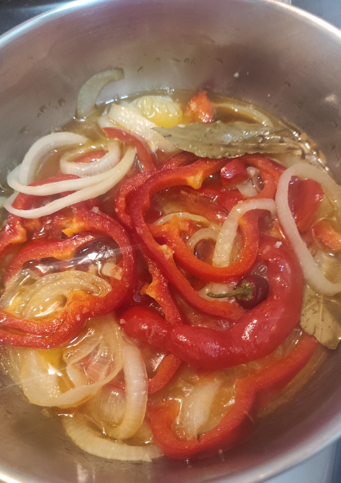 Una foto de Encebollado