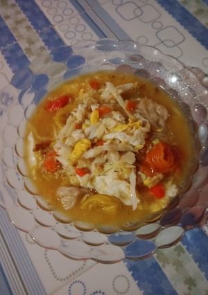 Foto resep Seblak telor kuah sederhana