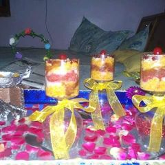 A picture of Gajar and moong Daal ka Halwa.