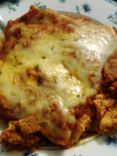 A picture of Lasagna.