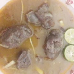 A picture of Mutton nehari.