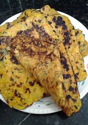 Una foto de Panqueques, Creps, Fajitas vegetarianas...como les guste llamarl