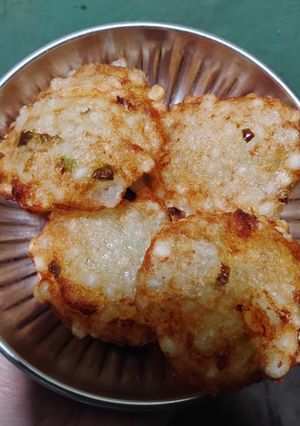 A picture of Kurkurit Upvasacha Sabudana Vada.