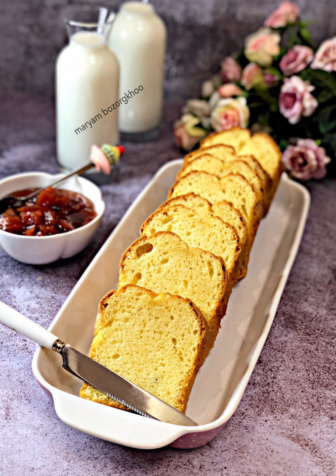 عکسی از دستور کیک صبحانه