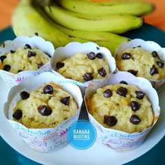 A picture of 4. Banana muffin #BikinRamadanBerkesan.