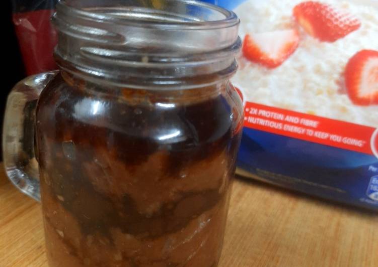 How to Prepare Ultimate Oats banana cocoa pudding jar