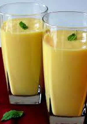 A picture of Mango lassi.