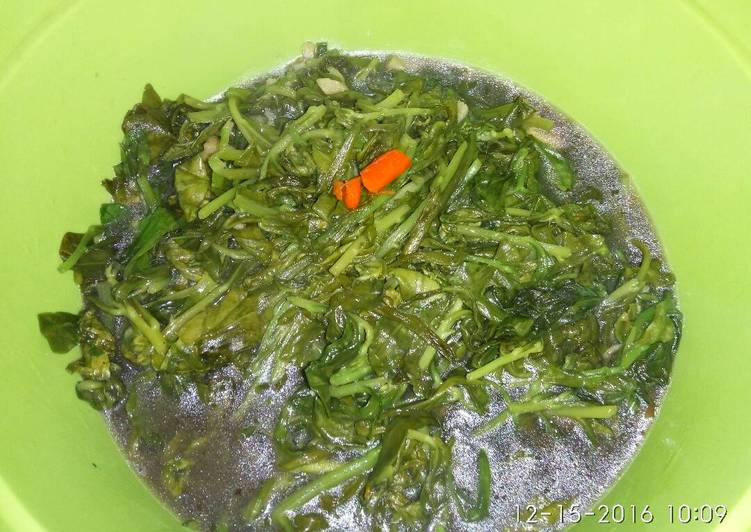 Cara Gampang Menyiapkan Tumis Ginseng Jawa Saus Tiram ala Mama Bachak, Enak Banget