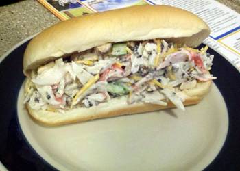 Easiest Way to Prepare Perfect Crab salad sandwich