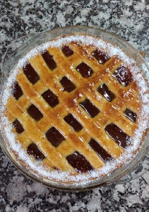 Una foto de Pastafrola de membrillo