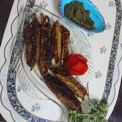 A picture of Bitter ground fill with onion masala.