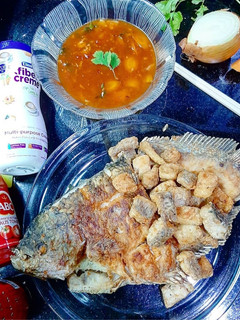 Foto resep Gurame Goreng Saus Asam Manis Sederhana