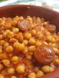 Garbanzos con chorizo Español