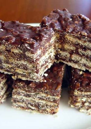 Una foto de Receta de turrón de avena
