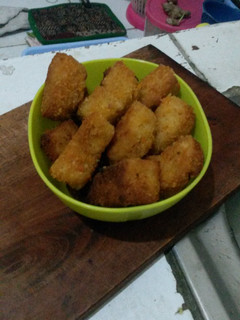 Foto resep Nugget mie ayam keju