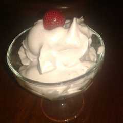 Una foto de Mousse de Frutilla