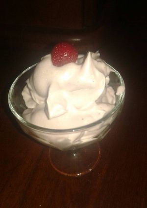 Una foto de Mousse de Frutilla