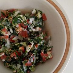 A picture of Tabouli Salad *Vegan.