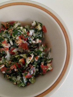 A picture of Tabouli Salad *Vegan.