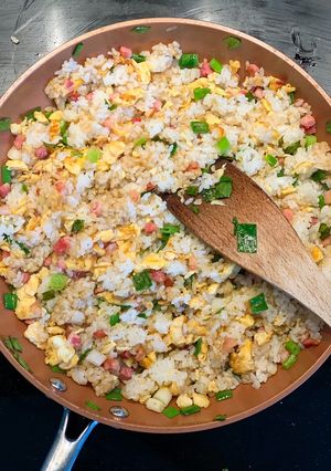 A picture of Basic Japanese Fried Rice.
