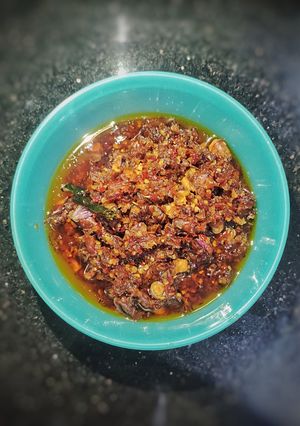 Foto resep Sambal Cumi Asin