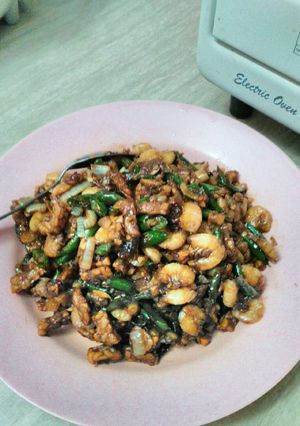 Foto resep Tempe udang pedas manis