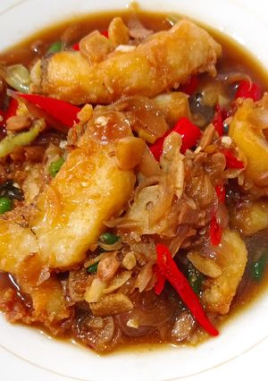 Foto resep Gurame 🐟 masak Tauco Pedas
