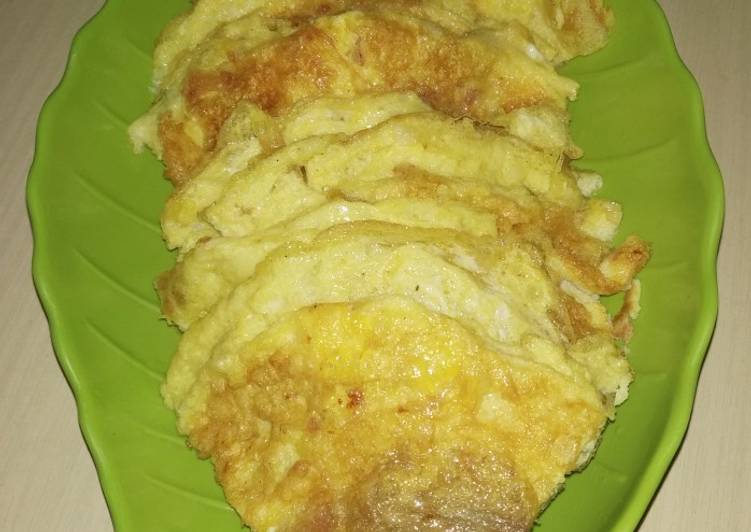 Omelette Bakso, Sosis, & Kornet