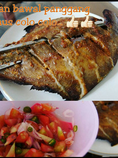 Foto resep Ikan Bawal Panggang saus Colo-colo