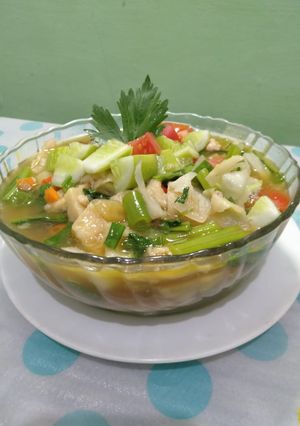 Foto resep Capcay tepung kuah jawa(cap jae godog) uwenaakk 👍👍