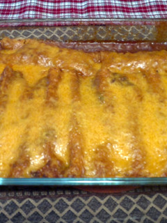 A picture of Enchiladas.