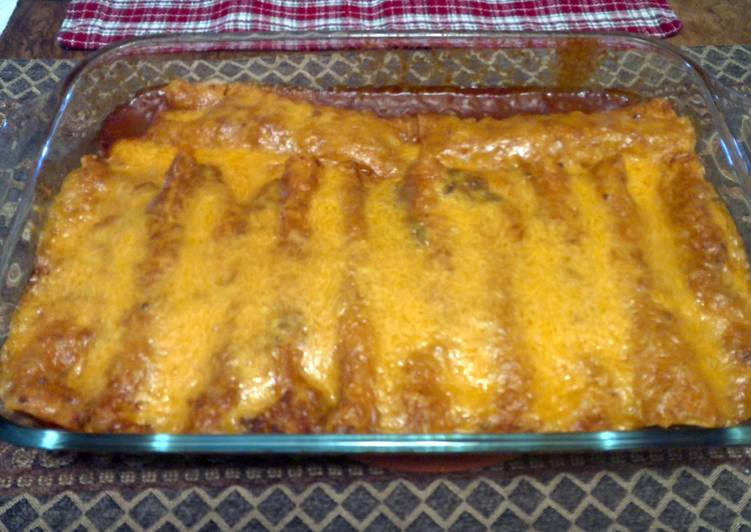 Simple Way to Prepare Homemade Enchiladas